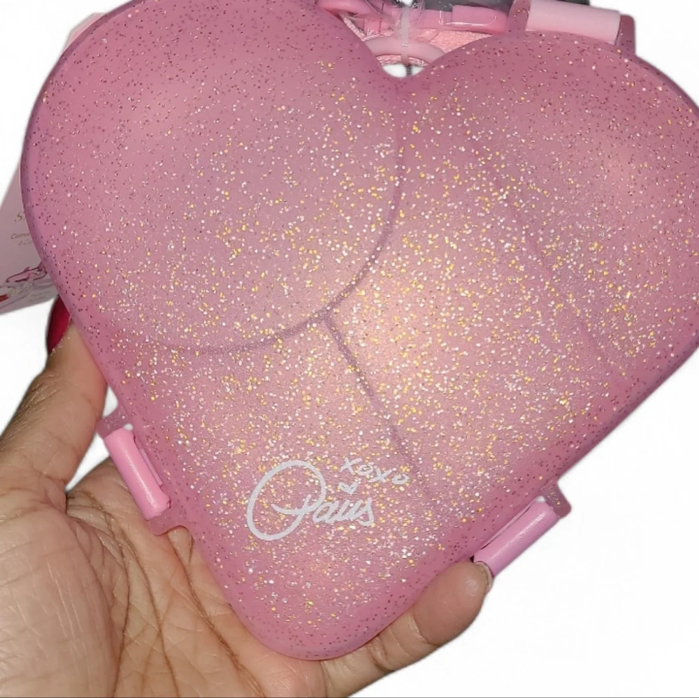 Paris Hilton heart shaped